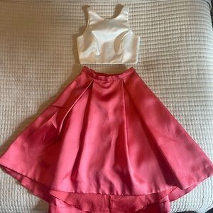 Xscape Two Piece Homecoming Dress